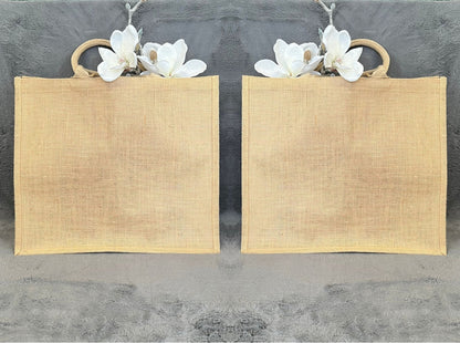 Jutetasche mit und ohne Personalisierung / 45x39x21 cm
