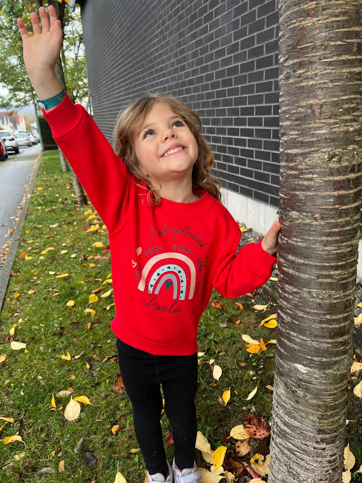 "Kindergartenkind" B&C Hoodie inkl. Druck