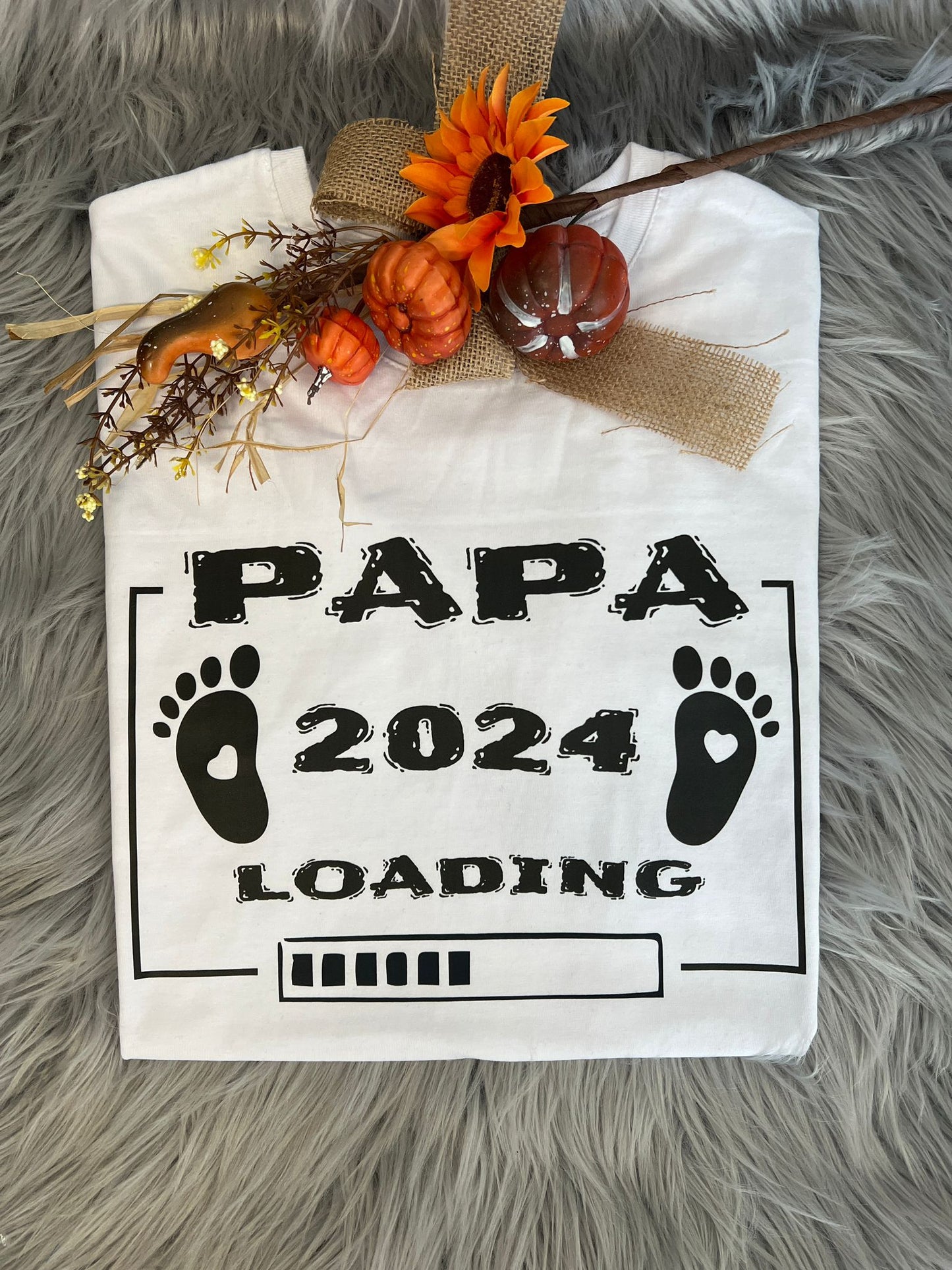 T-Shirt "Papa 2024 Loading" XS bis 5XL