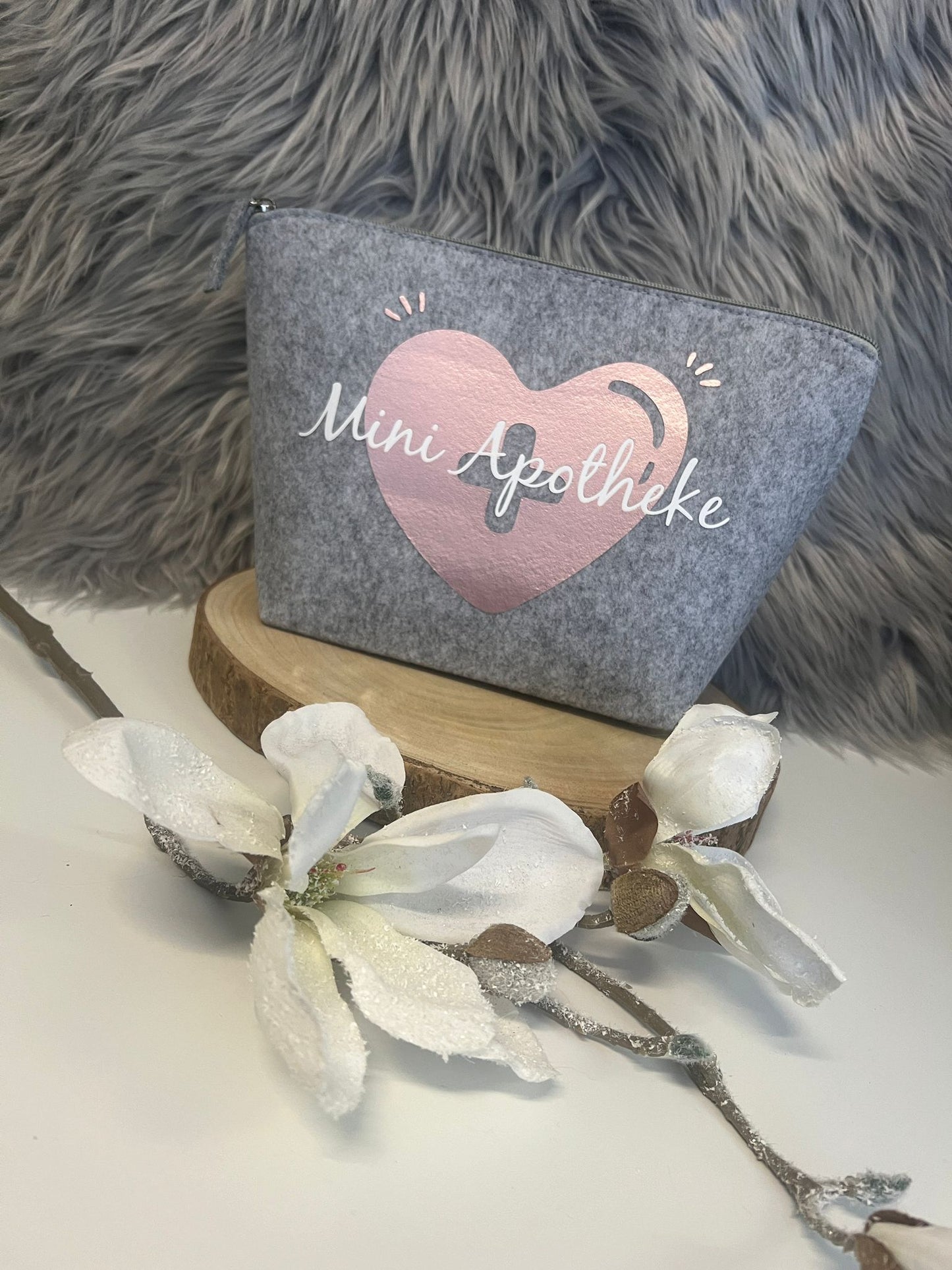 Filztasche  „Mini Apotheke“ inkl. Druck