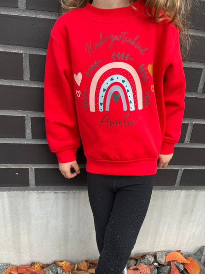 "Kindergartenkind" B&C Hoodie inkl. Druck