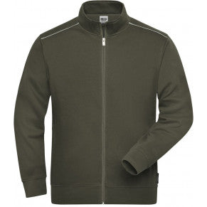James & Nicholson Herren Workwear Sweatjacke