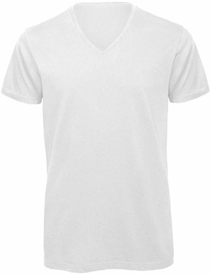 B&C Herren Inspire T-Shirt V-Ausschnitt
