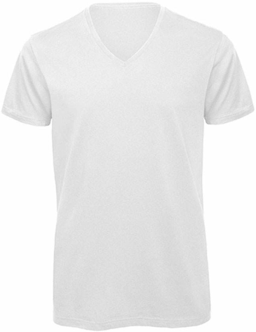 B&C Herren Inspire T-Shirt V-Ausschnitt