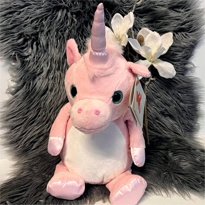 Stofftier "Einhorn" / 41 cm / inkl. Stick