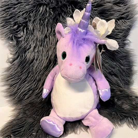 Stofftier "Einhorn" / 41 cm / inkl. Stick