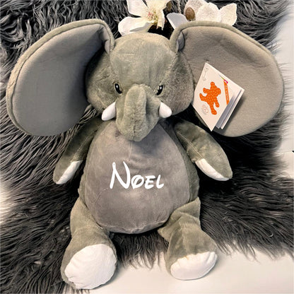 Stofftier "Elefant" / 41 cm / inkl. Stick