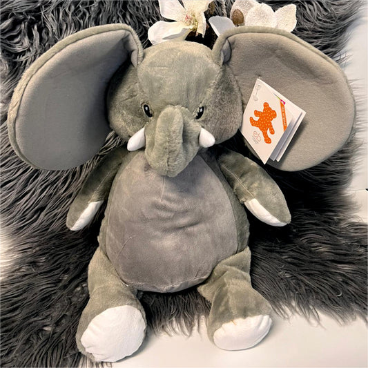 Stofftier "Elefant" / 41 cm / inkl. Stick