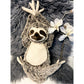 Stofftier "Faultier" / 41 cm / inkl. Stick