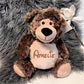 Stofftier "Kuschelbär" / 41 cm / inkl. Stick