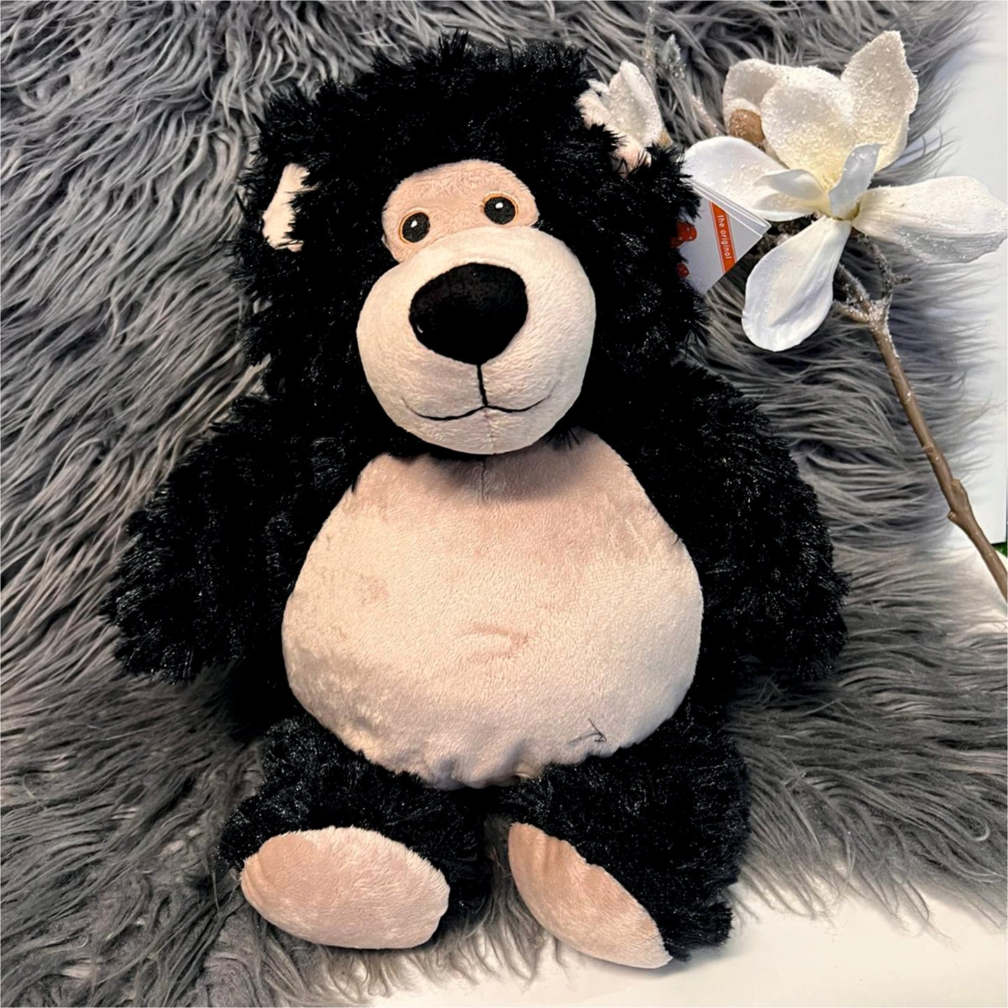 Stofftier "Kuschelbär" / 41 cm / inkl. Stick